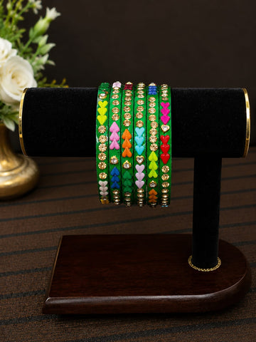 Deep Maroon & Gold Bridal Bangles